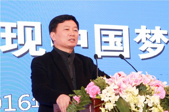 实现中国梦 PP王者电子在行动——PP王者电子集团2016年总结赞美会隆沉进行