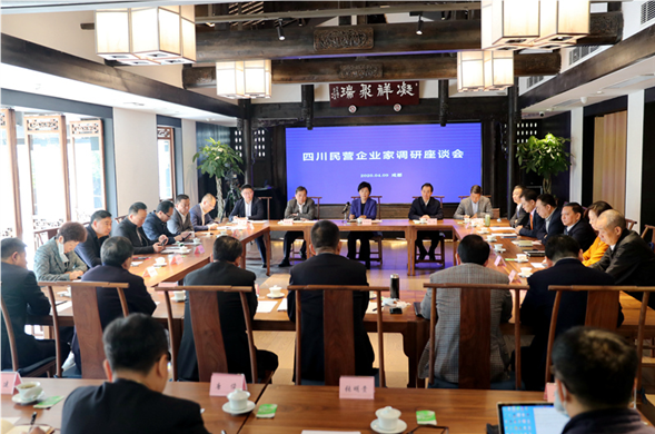 PP王者电子集团应邀参与四川民营企业家调研座谈会